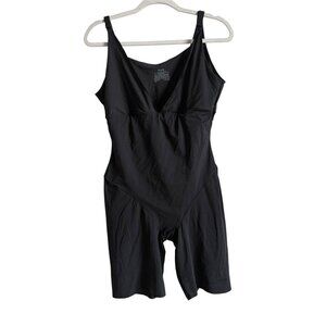 Maidenform Body Shaper Womens Size 3X Black Adjustable Strap Slimming Bodyshaper